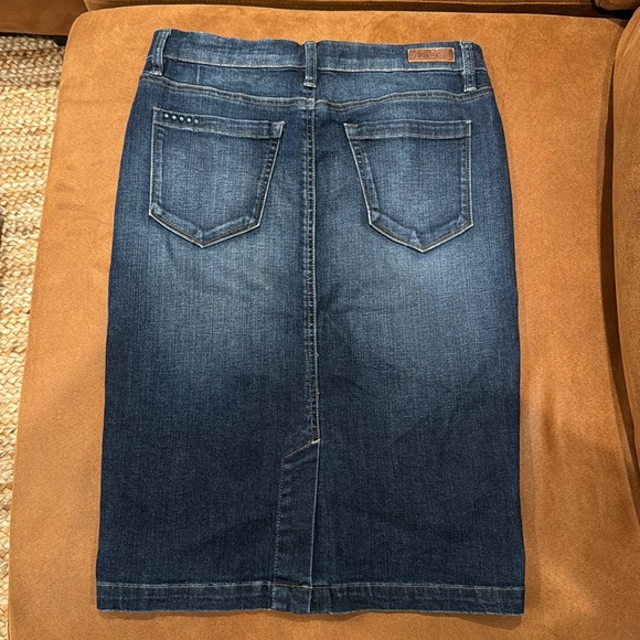 Long denim skirt size 27 - Picture 3 of 3